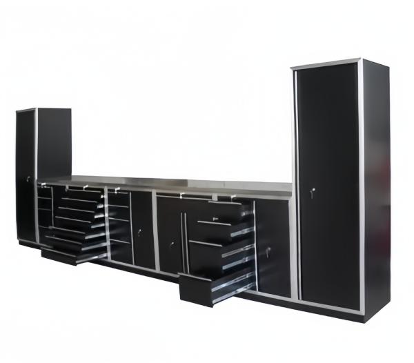 Modular Garage Cabinet Workbench with Us General Tool Box Accessories and Tool Chest