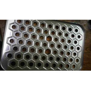 Manufacturers supply punching iron plate galvanized hexagonal punching mesh hexagonal punching plate