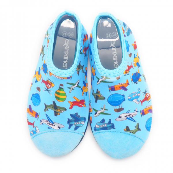 Lycra Barefoot Kids Swimming Pool Shoes Beach Aqua Shoes For Swimming