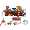 1m3 Output Highway Asphalt Batch Mix Plant , 60tph / 80tph Mobile Drum Mix Plant