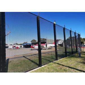 H Post Low Carbon Iron Wire Anti Climb Security Fencing