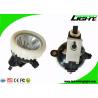 PC Body Led Miners Cap Lamp Headlight 10000lux Rechargeable Flame Resisitant