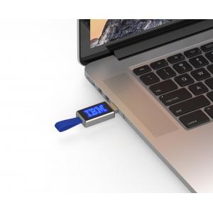 Metal Usb Memory Stick 2.0 Engraving Logo With LED Light When Reading At Computer