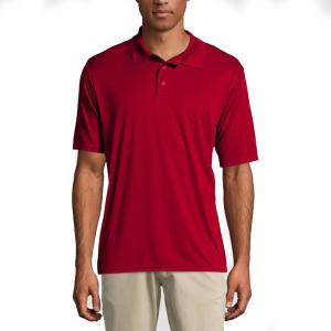 Wholesale Lightweight Moisture Wicking 100% Polyester Golf Workout Polo T-shirts for Men