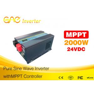 China Hot sales 2000Wpure sine wave 24V inverter solar pannel inverter supplier