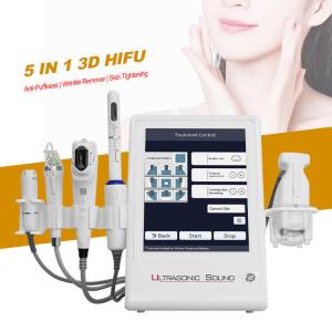 China 5 in 1 HIFU Micro Needle RF Machine for Wrinkle Remove Face Lifting Body Slimming supplier