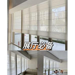China Automatic Battery Operated Motorized Blackout Zebra Roller Blinds Curtains For Windows Zigbee APP wholesale