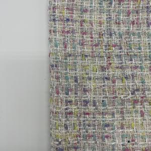 China 60 Inches Classic Tweed Woven Fabric 100% Polyester 147cm 289gsm S08-054 supplier