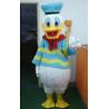 China handmade adult plush Donald Duck disney cartoon costumes in marine uniform wholesale