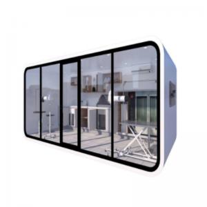 Hotel Prefab Modular Mobile Shipping Container House Utilizing Galvanized Steel Frame