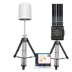 6GHz 固定ドローン検出器 RF スペクトラムアナライザー 10km 範囲