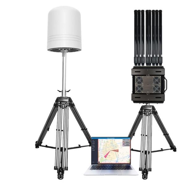6GHz Fixed Drone Detector RF Spectrum Analyzer 10km Range