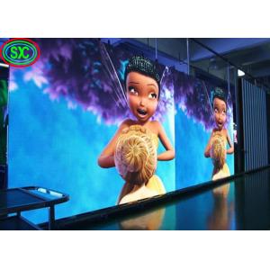 Flexible Advertising LED Screens DIP RGB , Led Curtain Display