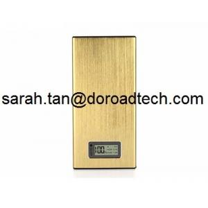 China Universal Ultrathin 18000mAh Dual USB Metal LCD Screen Portable External Battery Charger supplier