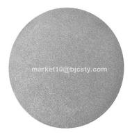 China 10um Titanium Foam Sintered Plates Porous Titanium Sheet on sale