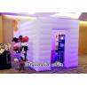 China Inflatable Cube Photo Booth with Led Lights for Party Decoration wholesale