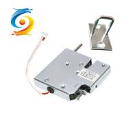 China Electric Micro Electromagnetic Lock Silver For Parcel Delivery Locker on sale