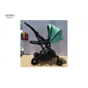 Ajustable Footrest Umbrella Lightweight Baby Stroller 300D Linen Fabric  For 1 Year Old
