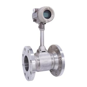 China RS485 propane biogas steam co2 gas vortex air flow meter price wholesale