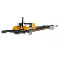 China Gantry type H beam laser cutting machine - 3 directional and 5 axis control on sale