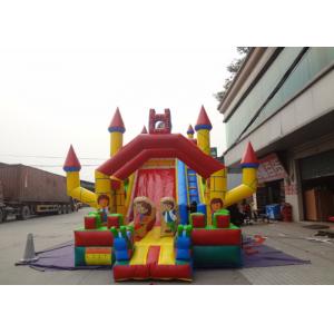 China Customized Dora Commercial Inflatable Slide , Inflatable Dry Slide For Toddlers supplier