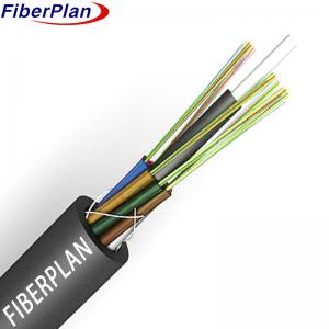 FRP Strengthened Non Armored Fiber Optic Cable Fire Retardant GYFTZY