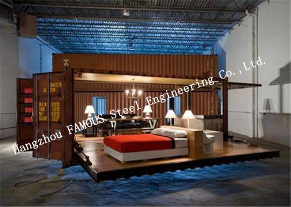 20ft Modular Easy Installation Decorated Insulated Prefab Container House For