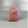 Multicolor Recyclable Cotton Produce Bags Drawstring Canvas Fabric Candy Bags OEM Pantone Color Printed Cotton Drawstring Pouch Draw String Gift Bag