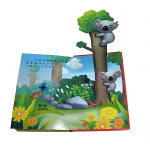 China Customizable  Colorful 3D Paper Board Childrens Book Printing Service with varnishing supplier