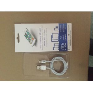 China MFI cable de luz de 8 pines para iphone6 6s 6 plus 5s 5c 5 para ipad Air /para iPad Air2,iPad mini 2/3,iPod touch ((5a generación on sale