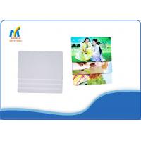 China Custom Plastic Business Cards Inkjet Print PVC White Blank 85.5*54*0.76 Mm on sale