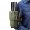 World First 12 Antennas All-in-One Handheld Mobile Phone Jammer With LOJACK