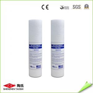 OEM Custom Whole House Filter Cartridge , 10 Inch Filter Cartridge Melt Blown PP Material