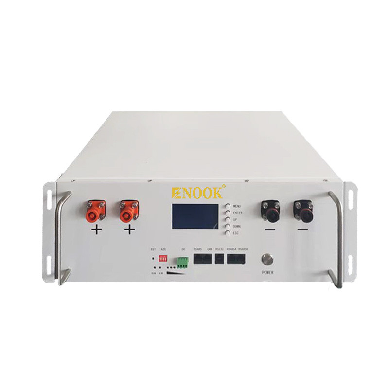 China Customized 48V 10KWh Server Rack Battery / Solar Lithium Iron Phosphate Battery supplier