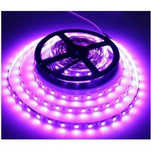 China UL CE Rosh 12 volt LED strips CRI97 purple color SMD5050 300LED IP66 led strip lamp 2700-6500K for shops stores supplier