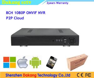 China 1080P P2P Cloud 8 Channel H.264 Digital Video Recorder Network on sale 
