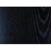 China Zebrano Black Wood Veneer Panels 8mm - 21mm , Decorative Wood Veneer Edgeing on sale
