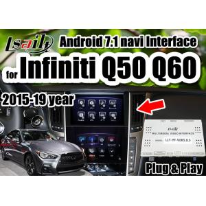Android 7.1 Multimedia Video Interface support wireless carpaly/Android auto for Infiniti 2015-2019 Q50 Q60