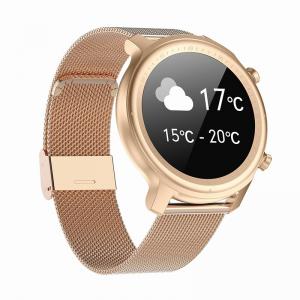 V4.0 Waterproof Phone Watch , TFT Round Face Calorie Tracker Wristband