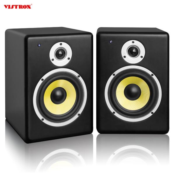 2.0 Active Nearfield Monitor Speaker 2 Way Bass Reflex Home Theater Loudspeakers