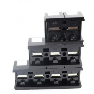 Wiring board TC-602 TC-603 TC-604 Fixed Terminal Double Row Screw Terminal Block Connector Cable Header 60A