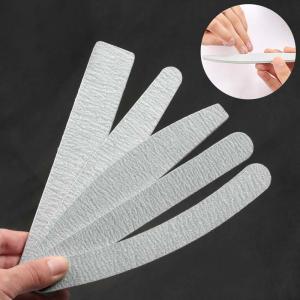 China Grey Color Nail Care Tools Sandpaper Nail File Size 18 X 2 X 0.4cm For Finger Care supplier