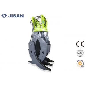 PC360 Safe Excavator Grapple Attachments 360 Degree Hydraulic Rotating