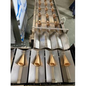 Ice Cream Cone Cooling Conveyors Stainless Steel