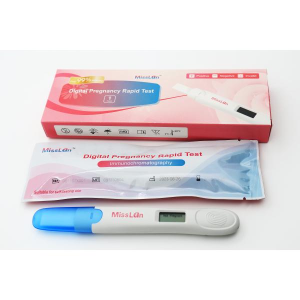 MDSAP Digital hCG Test Kit Digital Pregnancy Quick Test At Home Early Detection