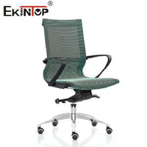 Green Ergonomic Office Mesh Fabric Swivel Chair For Computer Desk