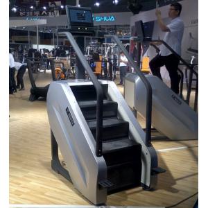 China Stationary Gym Fitness Stair Climber Machine 30 Degrees Slope Type supplier