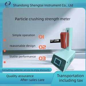 China The ST120K particle crushing strength tester automatically measures the size of particle strength and produces results supplier