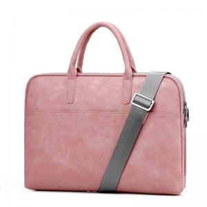 Women's PU Leather Business Laptop Bag Fashionable For Daily Use