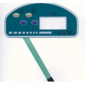 China Smart Flexible Automotive Touch Screen Membrane Switch Panel With 4 Buttons supplier